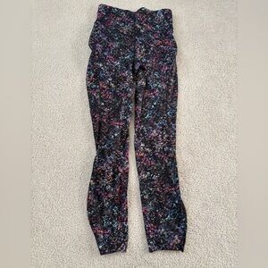 Lululemon Colorful Abstract Print Leggings